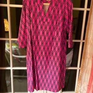 Katherine Way dress pink and blue